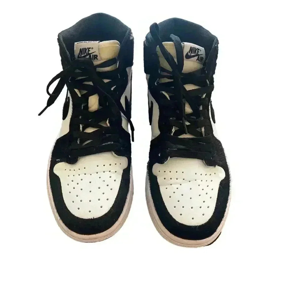 Nike Air Jordan 1 Pony Retro High OG Twist/Panda Black White Size US 9.5